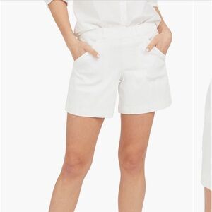 Spanx twill cotton shorts